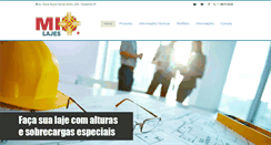 Desktop Screenshot of mixlajes.com.br
